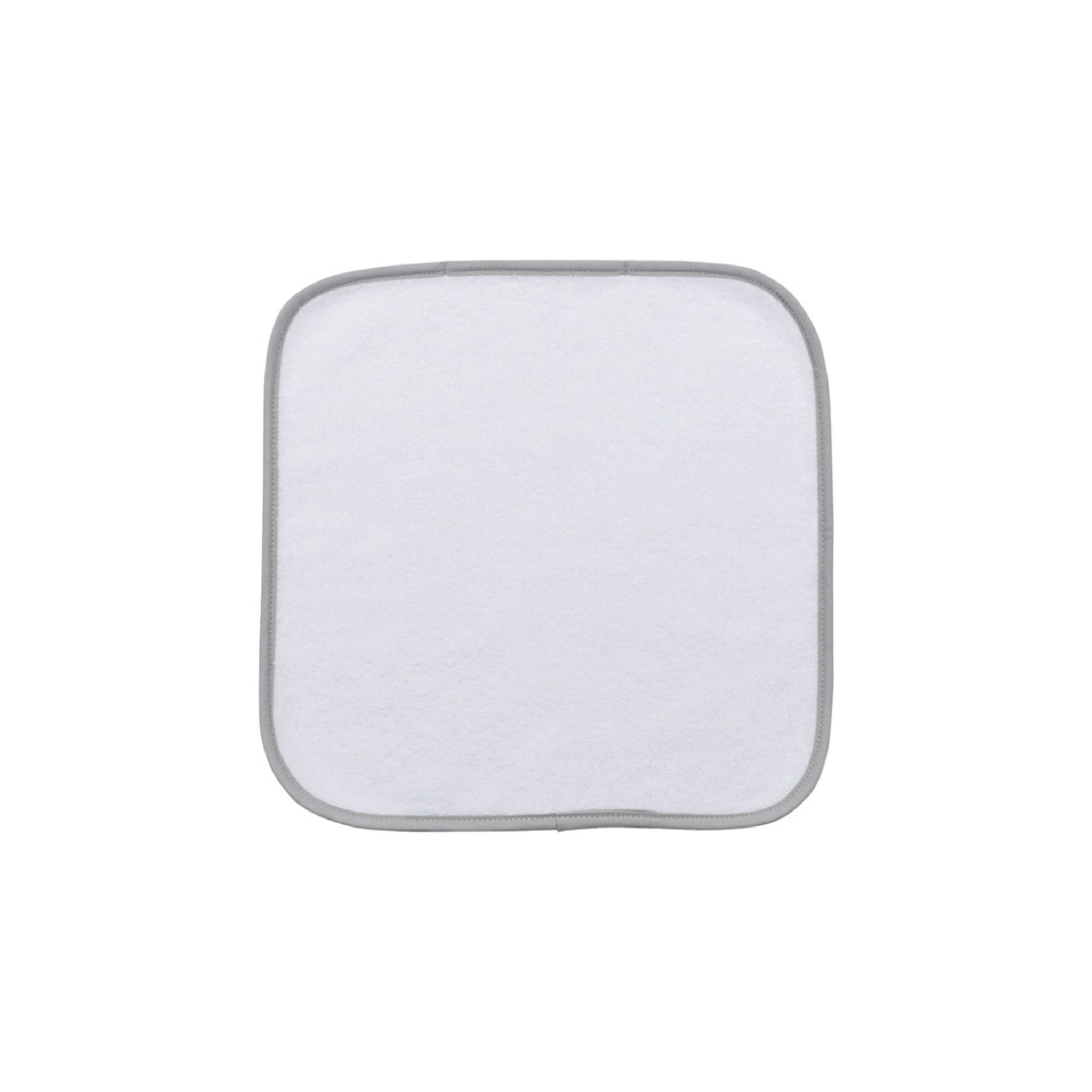 Silver grey Mira face towel - Torres Novas