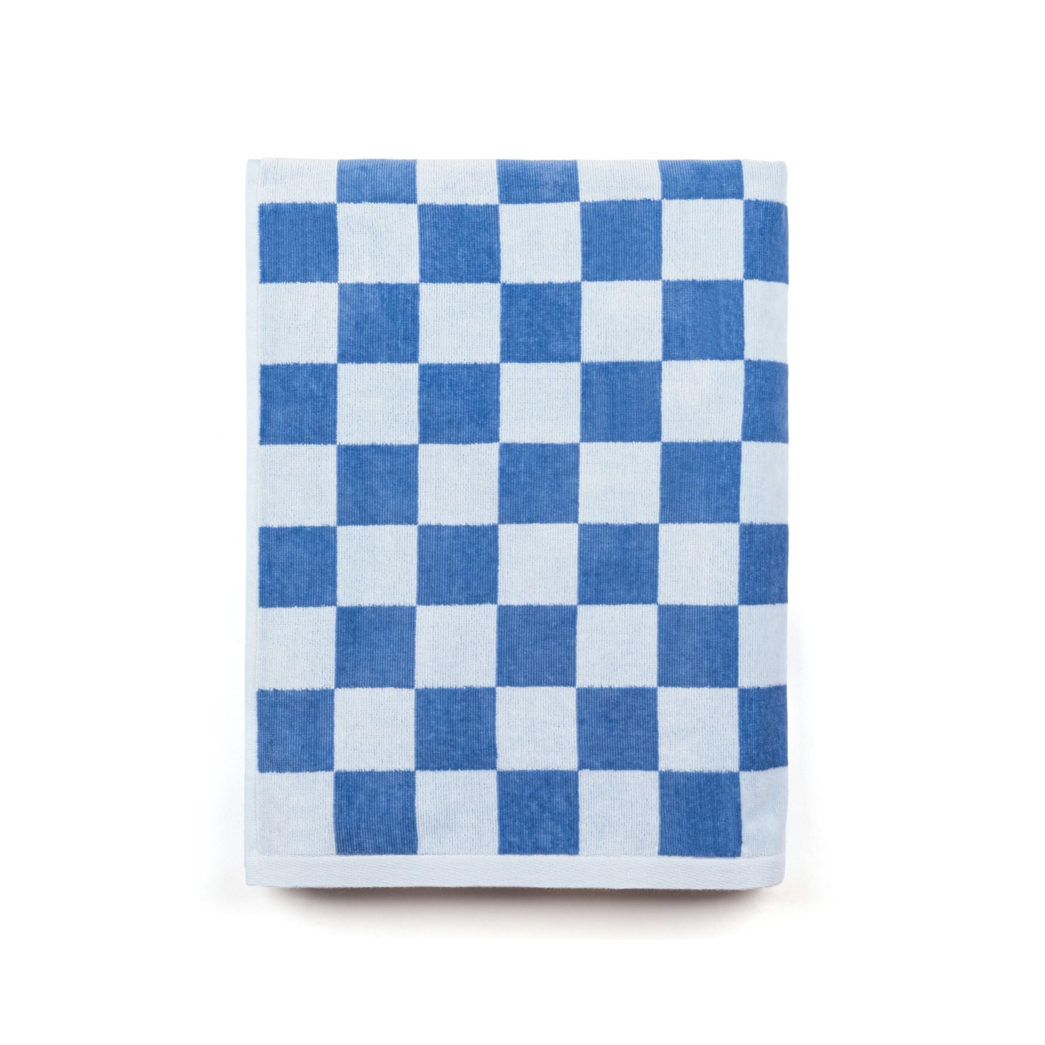 Blue Meco chequered