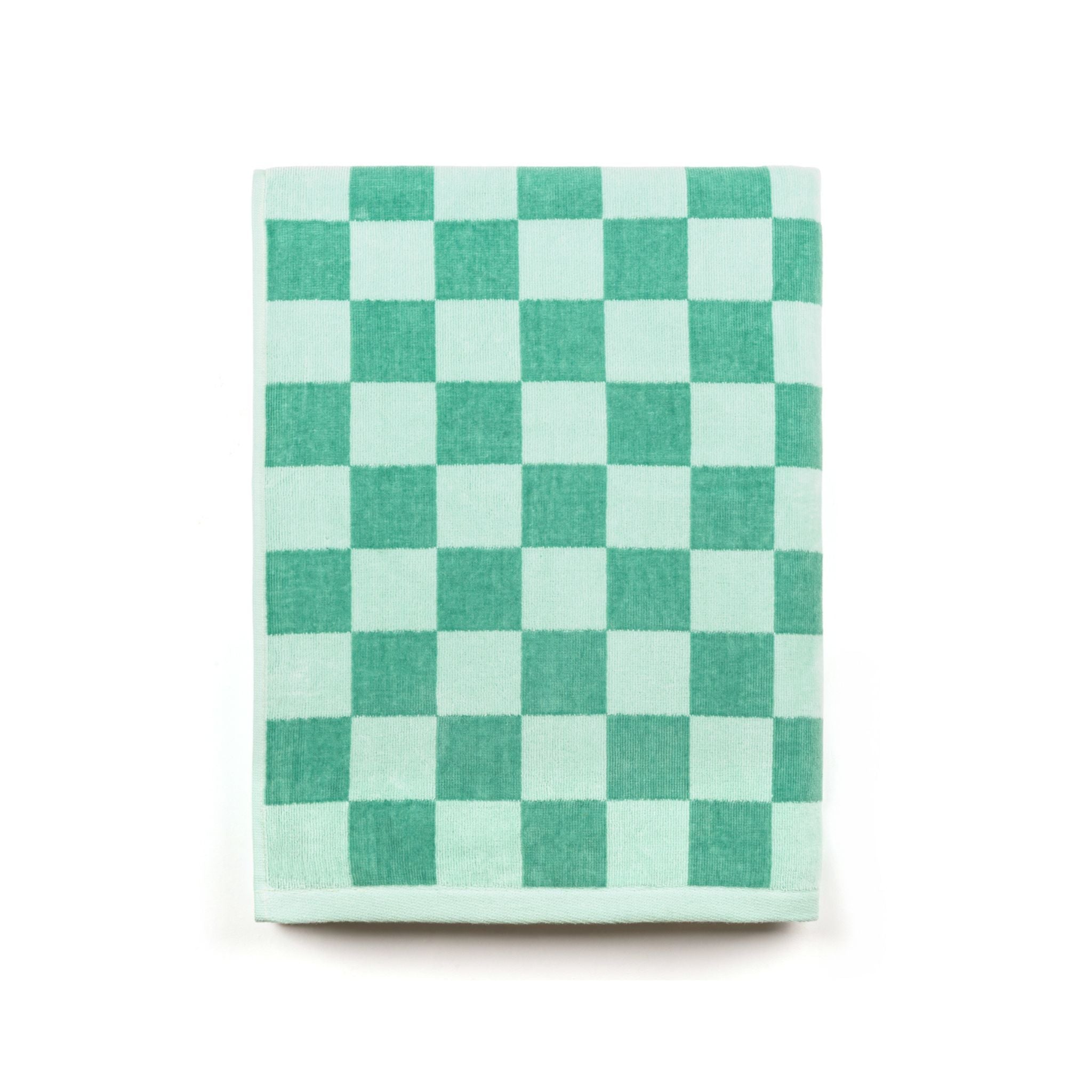 Green Meco chequered