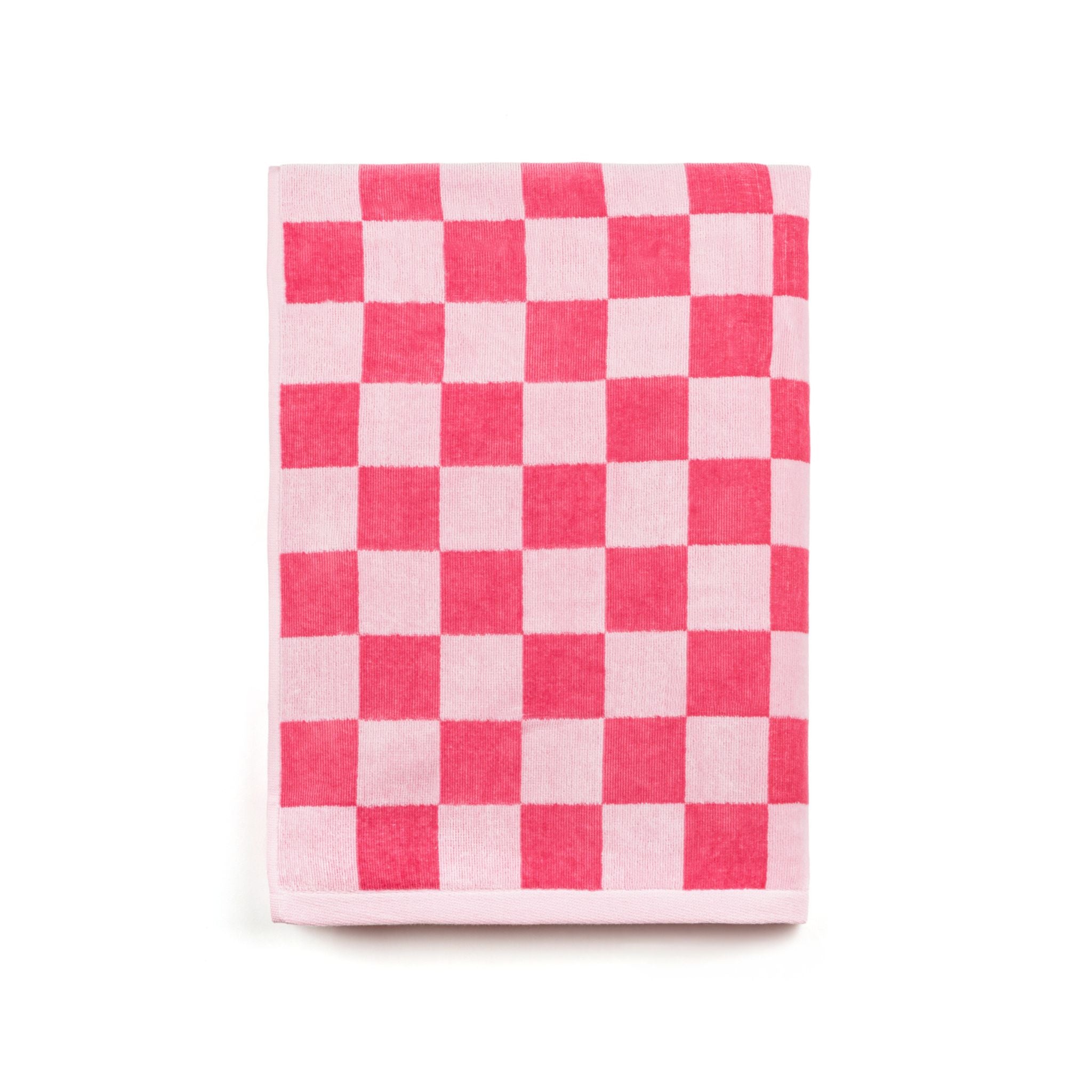 Pink Meco chequered