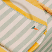 Guadanapos Barra com bordado de Páscoa