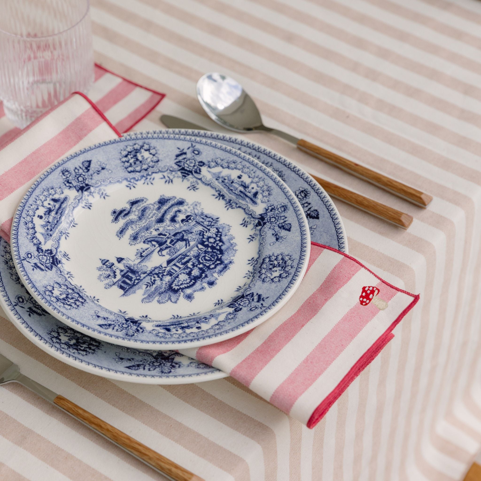 Guardanapo Barra com bordado de Outono