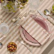 Barra napkin with flower embroidery