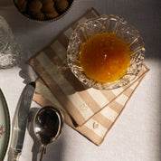 Guardanapos Barra com bordado de coração