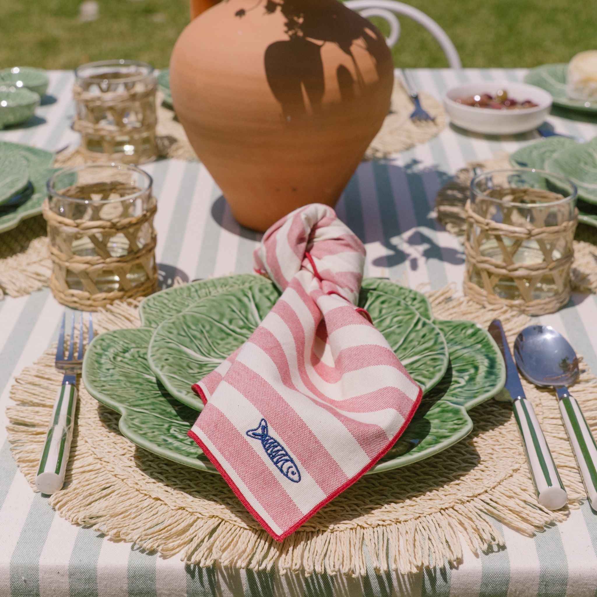 Barra napkins with portugal embroidery