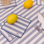 Barra Napkins with summer embroidery