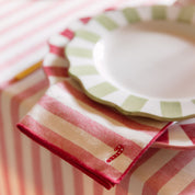 Guardanapo Barra com bordado de Natal