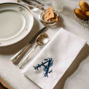 Guardanapos Mafra linho com letra bordada (Pack de 2)