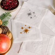 Roupa de mesa Mafra com bordados de Natal