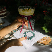 Roupa de mesa Mafra com bordados de Natal