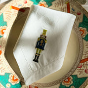 Roupa de mesa Mafra com bordados de Natal