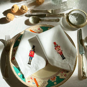 Roupa de mesa Mafra com bordados de Natal