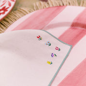 Nazaré napkins with flower embroidery