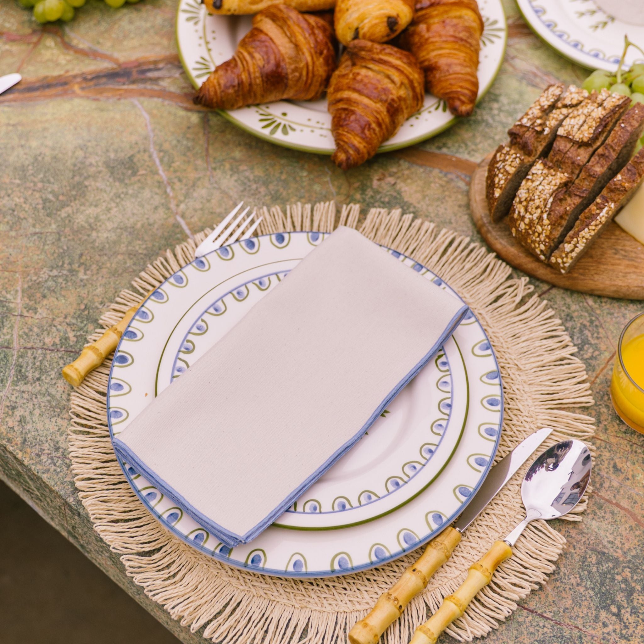 Ecru Nazaré napkins