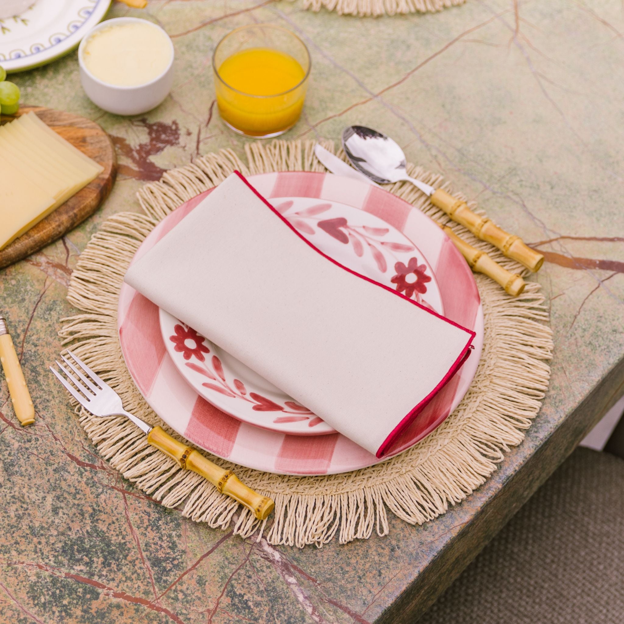 Ecru Nazaré napkins