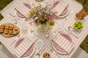 Barra napkin with flower embroidery