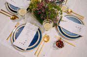 Servilletas y individuales Mafra con bordado de flores