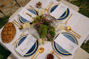 Servilletas y individuales Mafra con bordado de flores