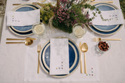 Servilletas y individuales Mafra con bordado de flores