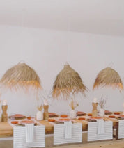 Servilletas bordadas de verano Barra