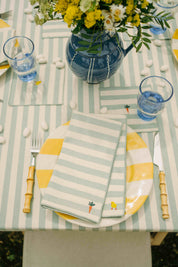 Servilletas Barra con bordados de Pascua 