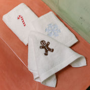 Christmas bath towels
