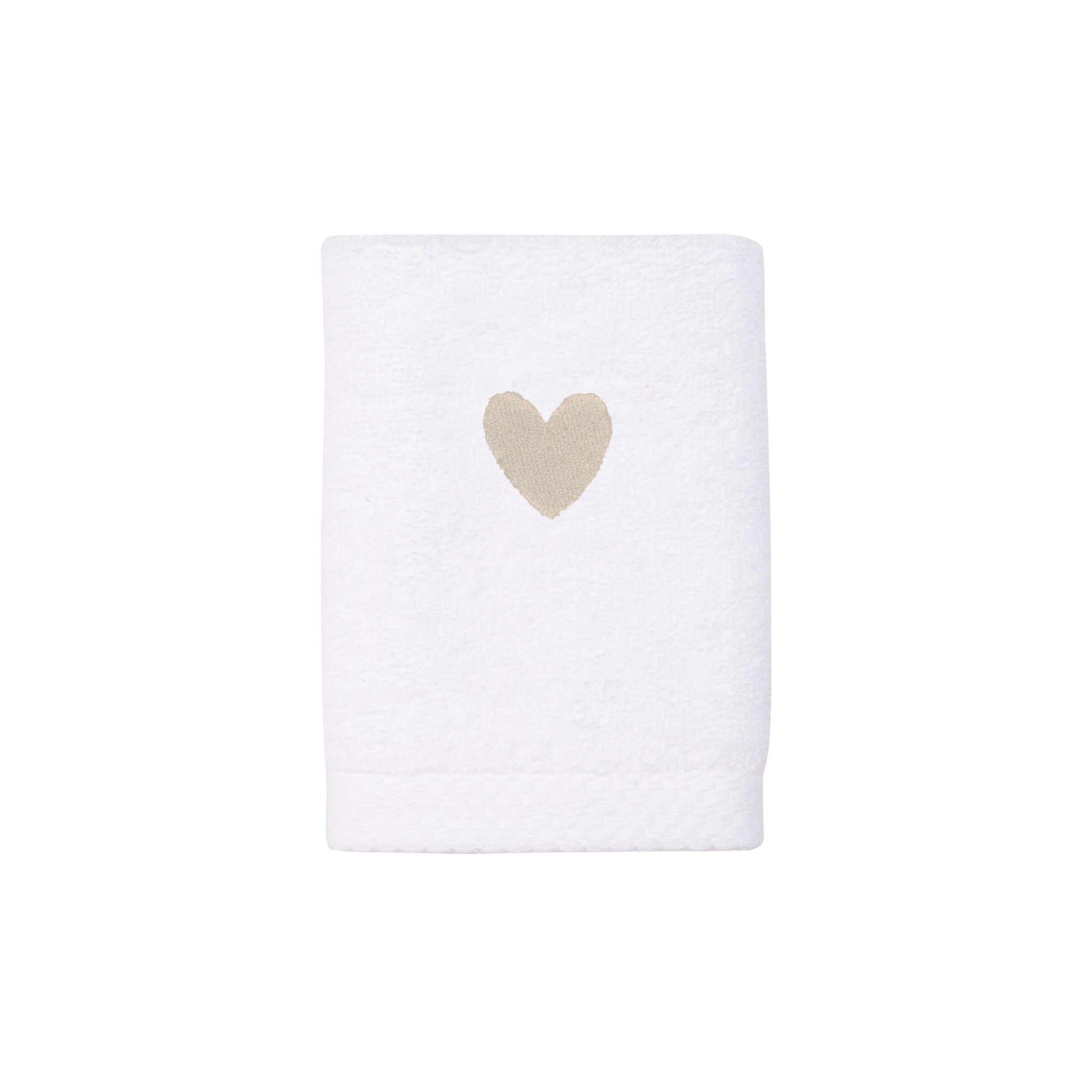 Embroidered heart