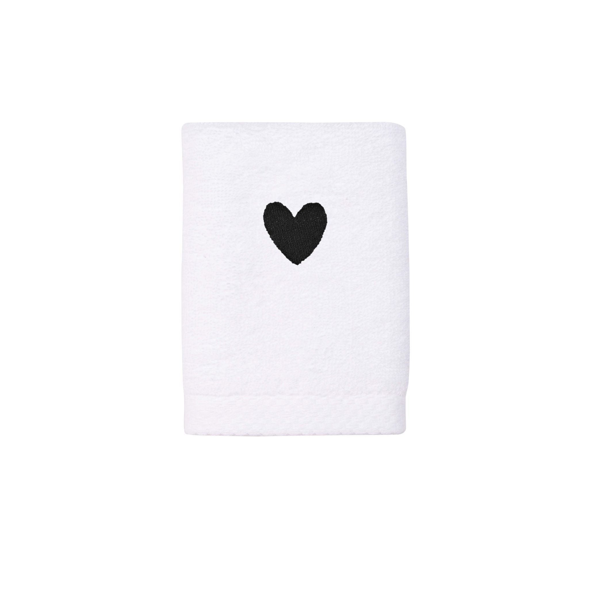 Embroidered heart