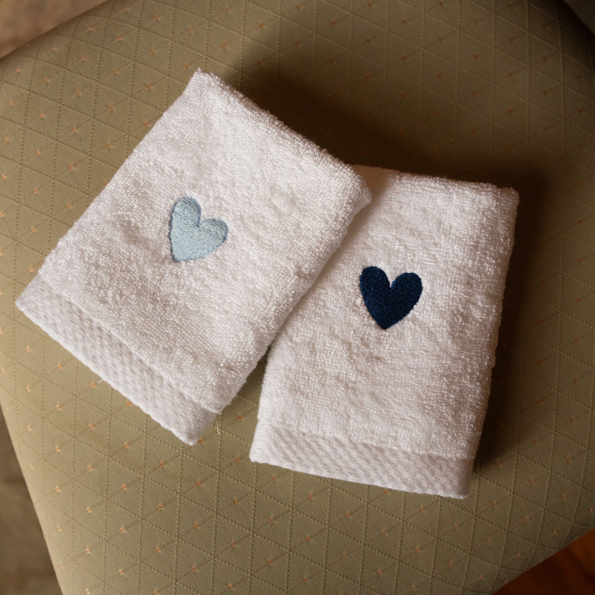 Embroidered heart
