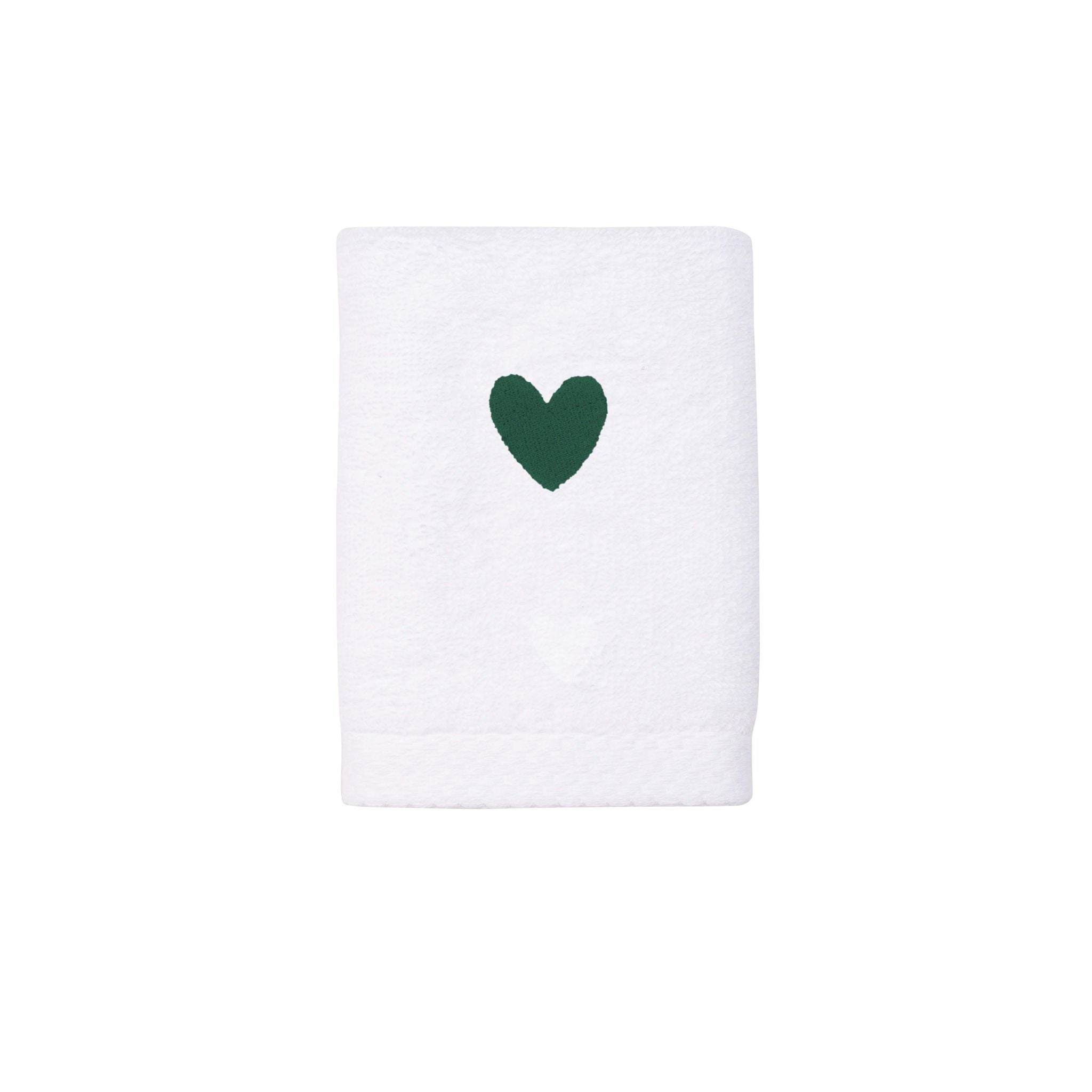 Embroidered heart
