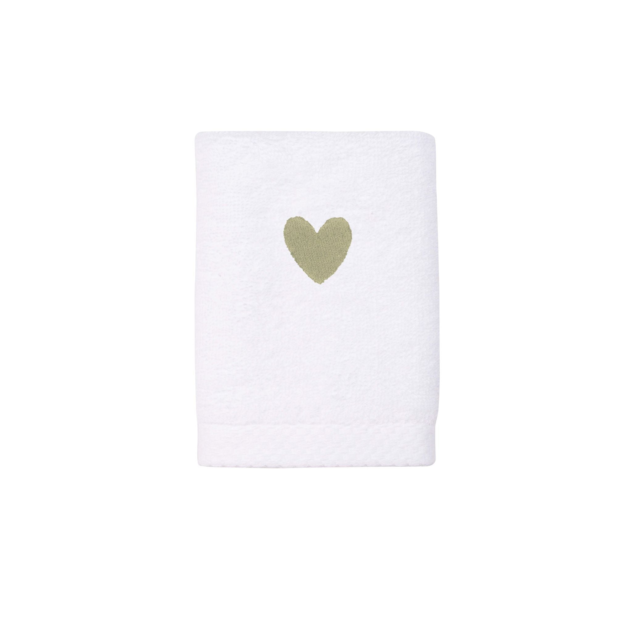 Embroidered heart