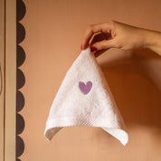 Embroidered heart
