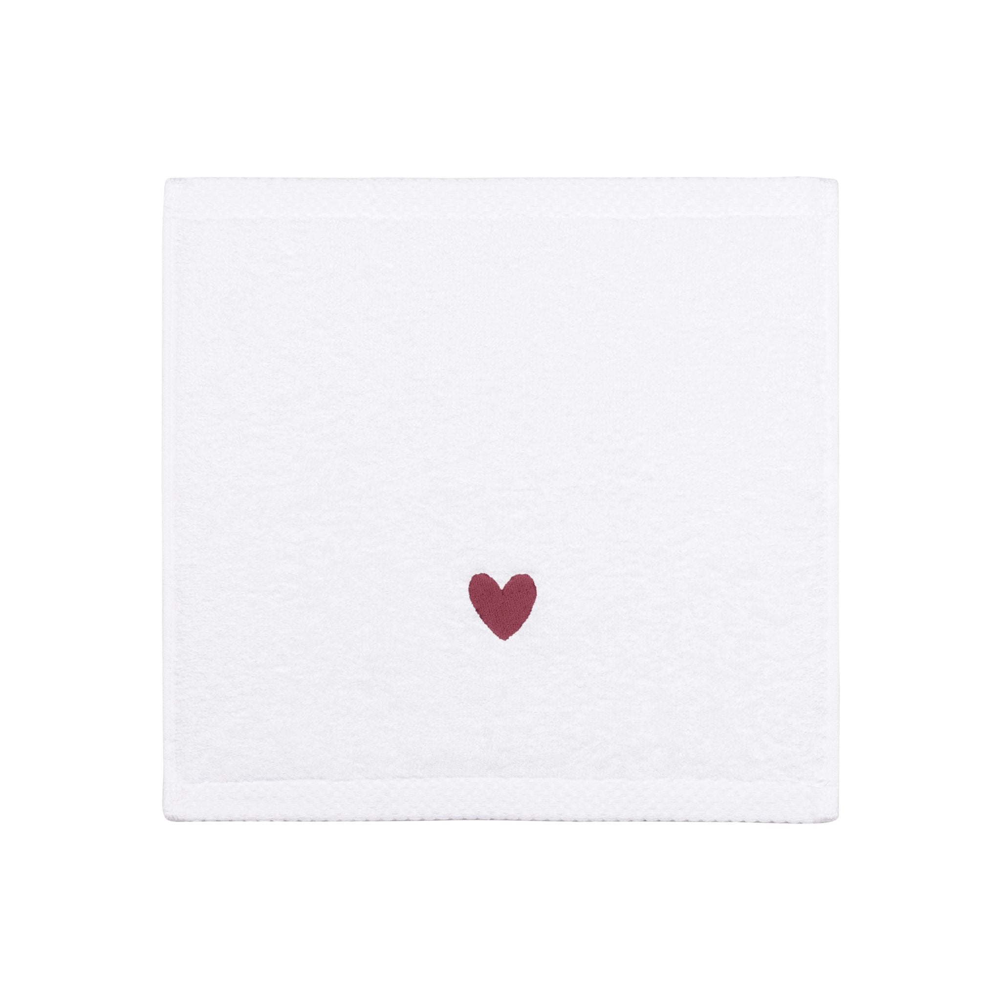 Embroidered heart