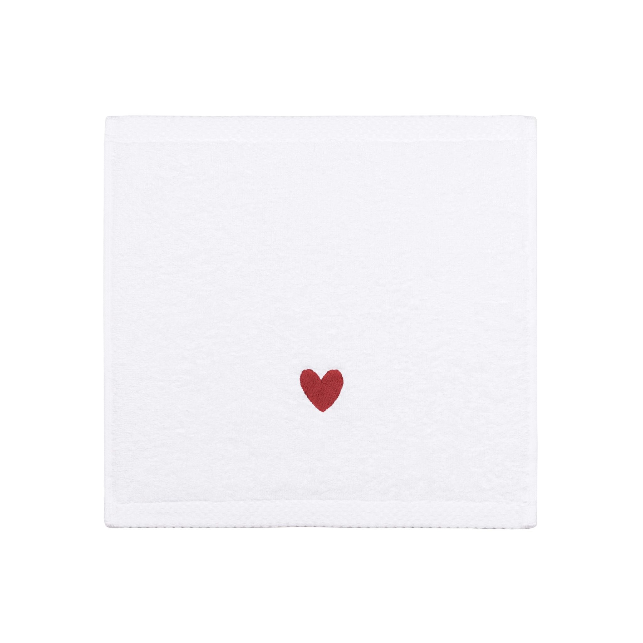 Embroidered heart