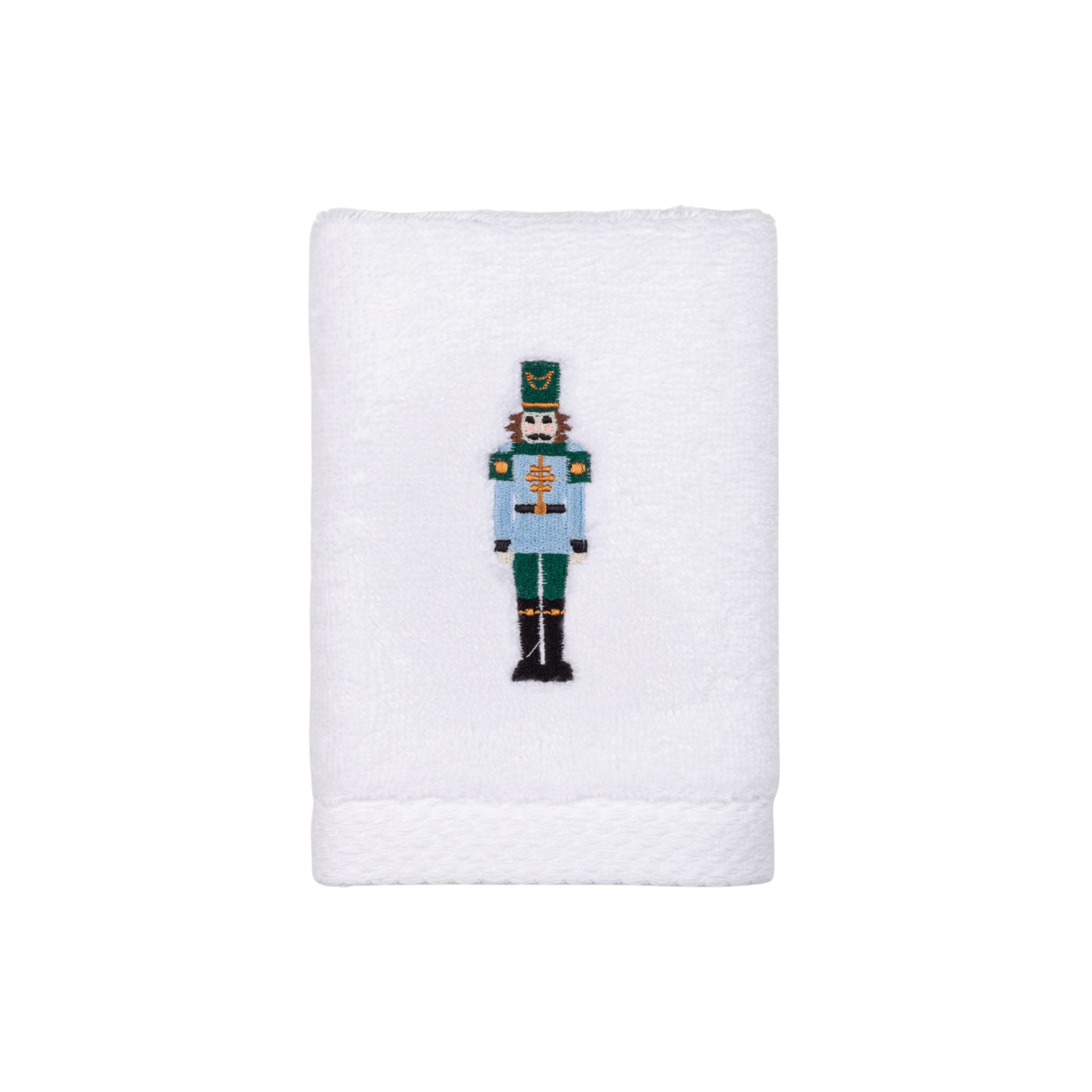 Toalhete com bordado de soldados