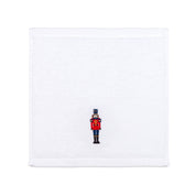 Toalhete com bordado de soldados