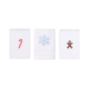 Face towel with christmas embroidery - Torres Novas