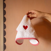 Embroidered heart