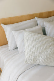 Silver grey Santa Luzia Waffle Bedspreads - Torres Novas