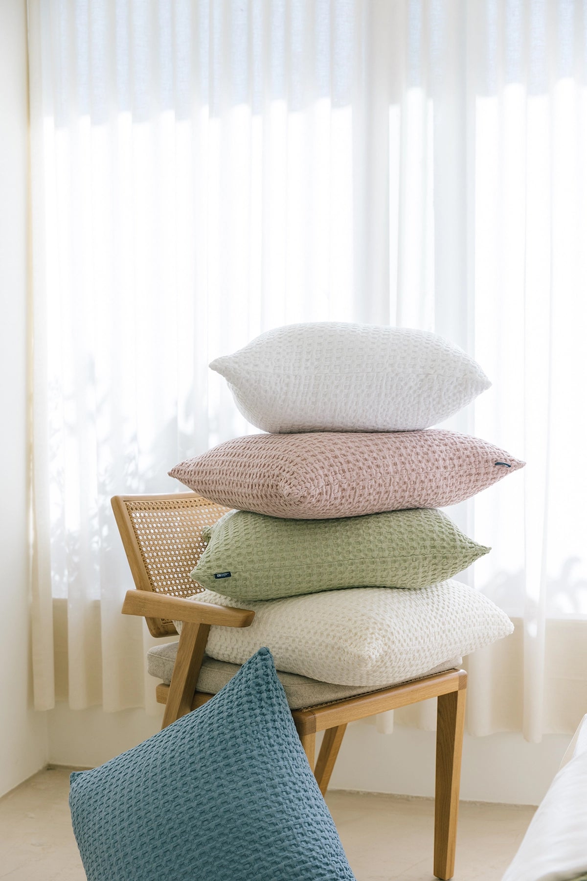 Couvre-lits Favo Santa Luzia vert kaki