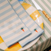 Servilletas Barra con bordados de Pascua 
