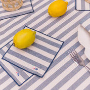 Servilletas bordadas de verano Barra