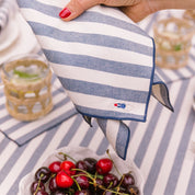 Servilletas bordadas de verano Barra