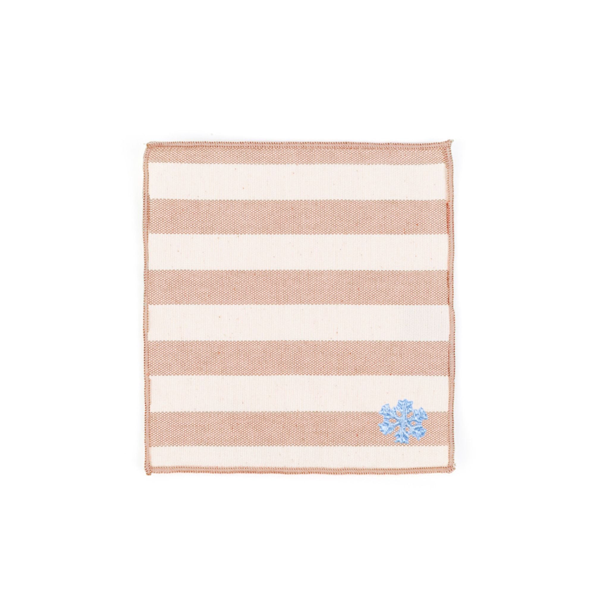 Servilletas Barra con pequeños bordados navideños