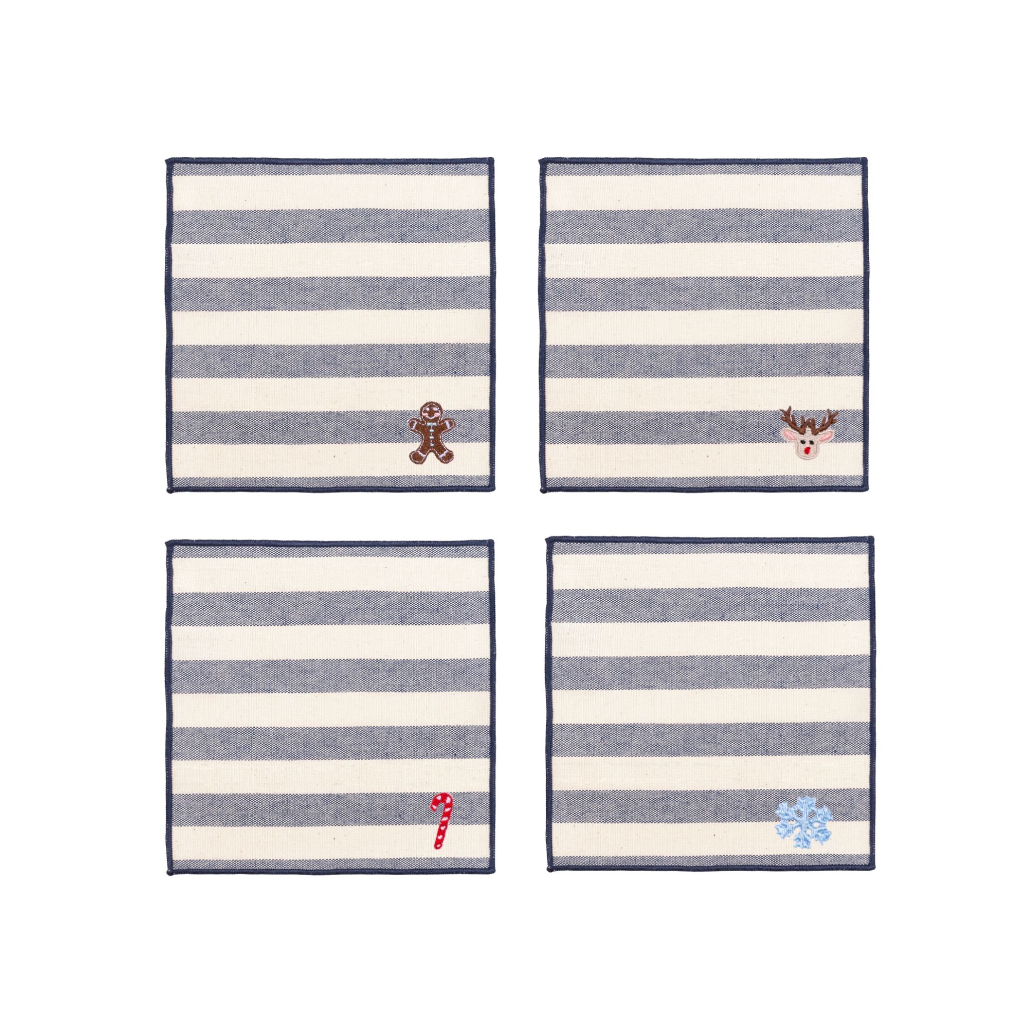 Barra napkins with small christmas embroidery - Torres Novas