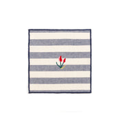 Serviettes Barra avec broderie de fleurs