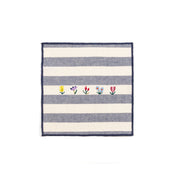 Serviettes Barra avec broderie de fleurs