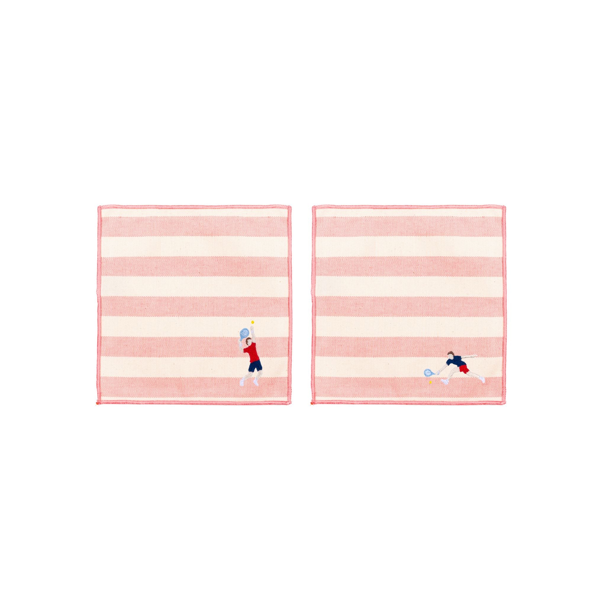 Barra napkin with retro sportsmen - Torres Novas