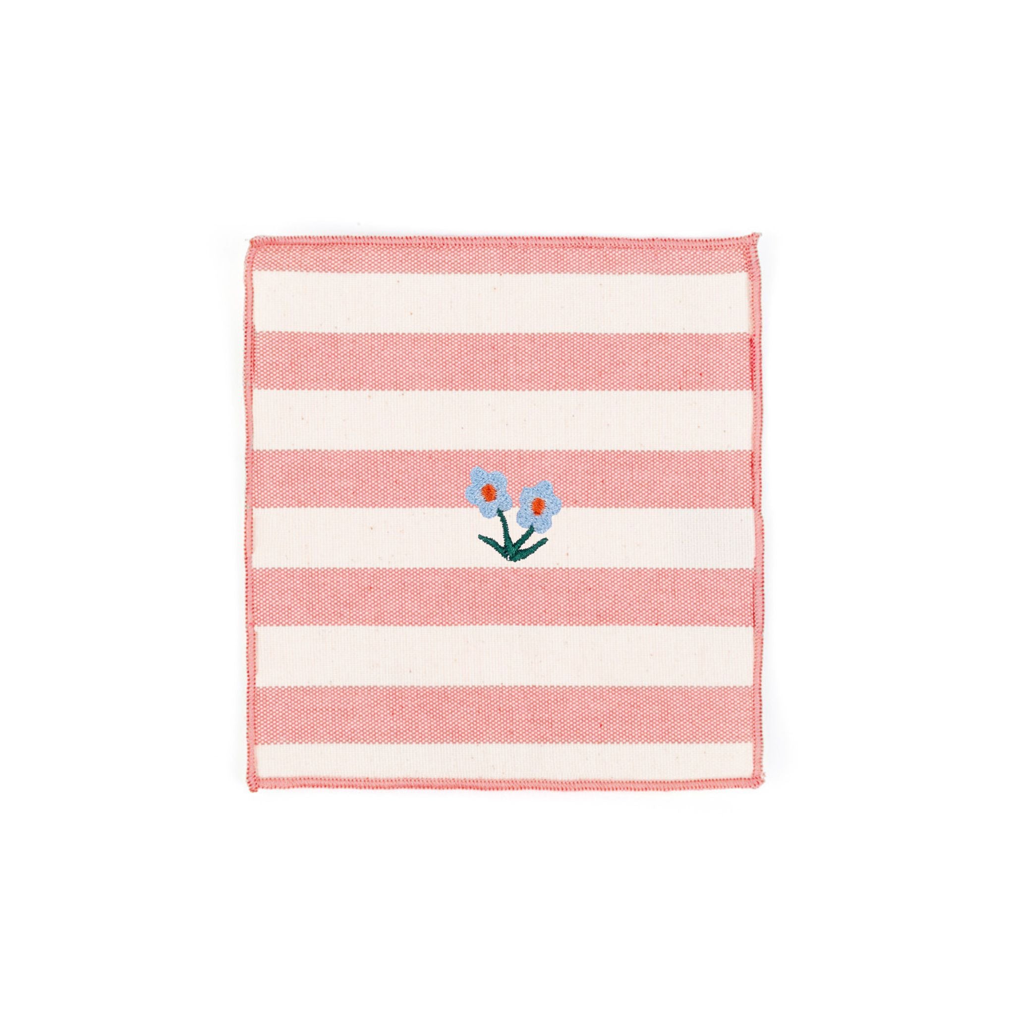 Serviettes Barra avec broderie de fleurs