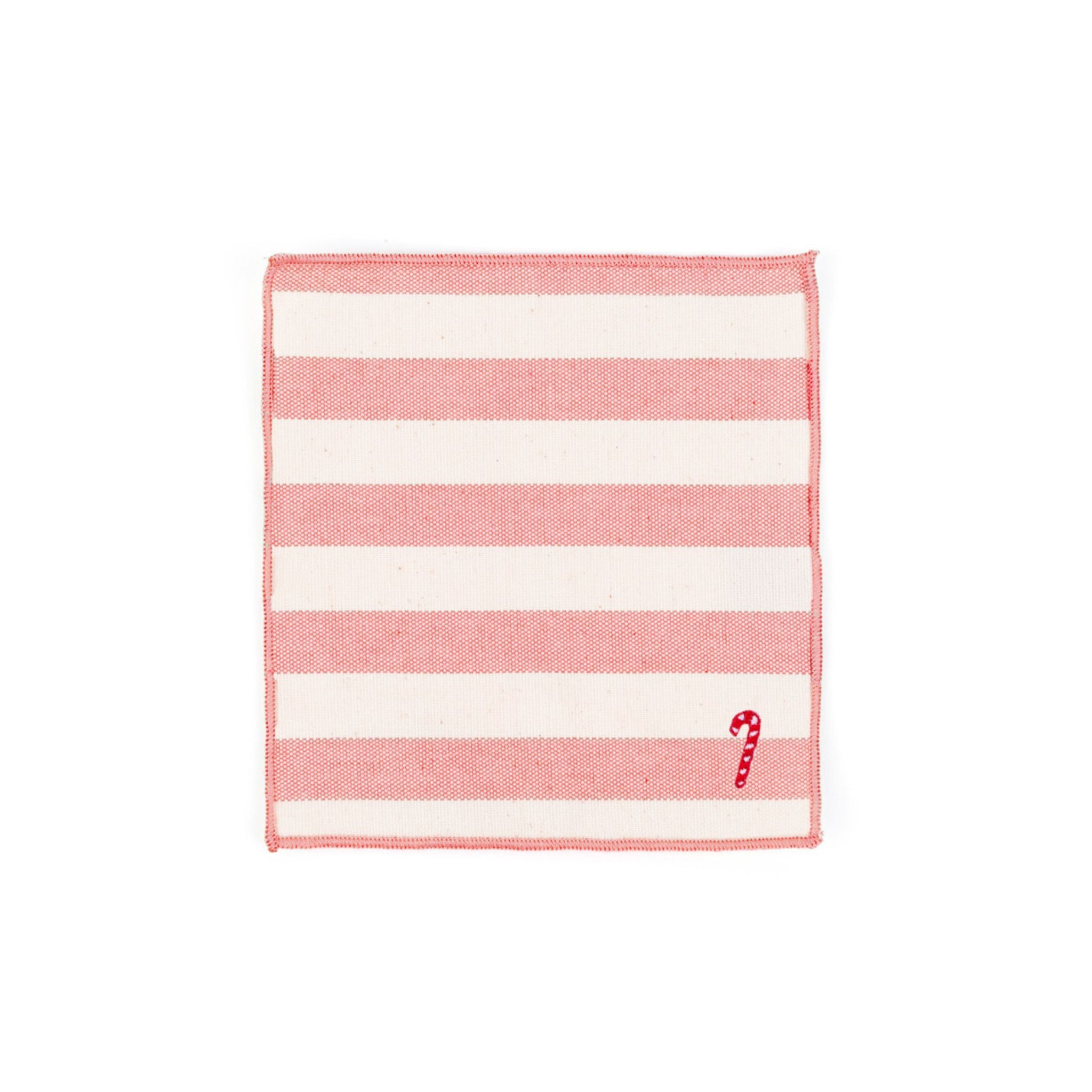 Servilletas Barra con pequeños bordados navideños